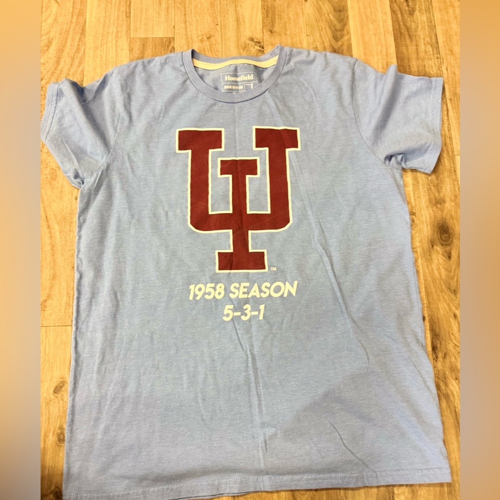 Homefield Indiana Hoosiers IU 1958 Season Tee – Men’s Large‎